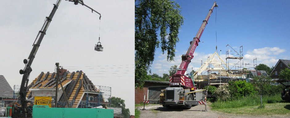 Dachkonstruktion Hamburg Altengamme